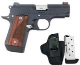 Kimber 3300241 Micro 9 RTC, Black Rosewood Pistol - 9MM, 3.15 in