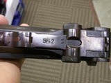MAUSER LUGER P08 S/42 1938 9X19 WITH HOLSTER - 8 of 18