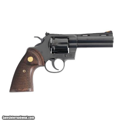 Colt Python Revolver PYTHON-BP4WTS, 357 Magnum, 4.25