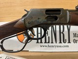 HENRY BIG BOY CARBINE 357MAG CASE COLORED EXCELLENT H012GMRCC - 4 of 17
