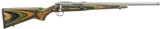 Ruger 77/17 Bolt Action Rifle 7220, 17 Hornet, GRN Lam - 1 of 1