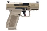 CANIK METE MC9L HGA 9MM 3.18IN BBL BLK 2-17RD FDE