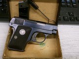 COLT1908 HAMMERLESS POCKET .25 AUTO PISTOL MADE IN 1932 - 6 of 9