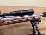 REMINGTON 700 204RUG LAMINATED THUMBHOLE STOCK STAINLESS W/ SCOPE - 5 of 20