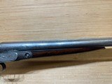 PARKER BROTHERS SIDE BY SIDE 10GA EH HAMMERLESS MODEL SXS DAMASCUS 30" BARREL MFD 1890 - 5 of 24