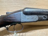 PARKER BROTHERS SIDE BY SIDE 10GA EH HAMMERLESS MODEL SXS DAMASCUS 30" BARREL MFD 1890 - 4 of 24