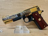 COLT 1911 45ACP 298 OF 300 MADE VFW VIETNAM WAR TRIBUTE W/ BOX & SHOW CASE - AMERICAN REMBERS TRIBUTE - 8 of 19