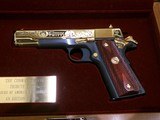 COLT CONWAY TWITTY COMMEMORATIVE (AMERICAN REMEMBERS) 1911 .45 ACP
WITH DISPLAY CASE - 4 of 4