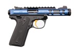 Ruger Mark IV 22/45 Lite Blue W/ Gold Trigger 22 LR 43932 - 1 of 1
