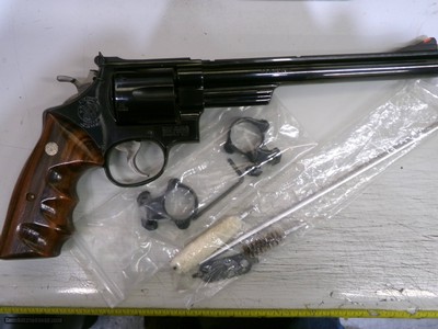 SMITH & WESSON MODEL 29-3 HUNTER .44 MAG 8 3/8