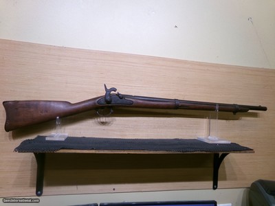 SPRINGFIELD 1861 SHORT RIFLE(?) 26" .58 CAL