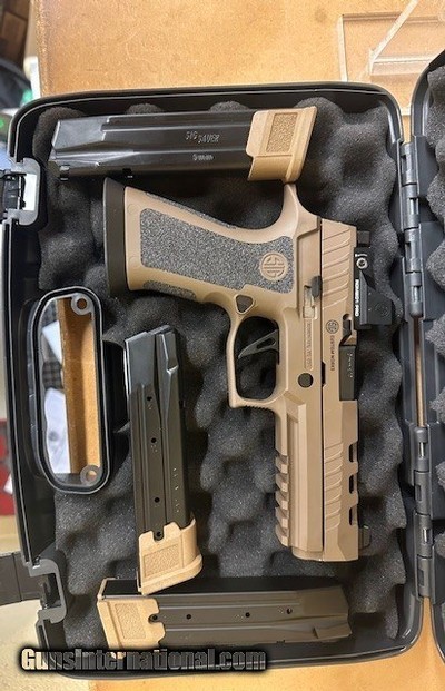 Sig Sauer P320X5 Custom Works DH3 Coyote 9mm 320X59DH3