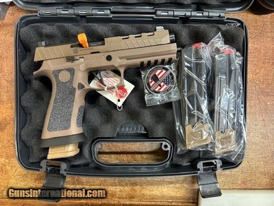 Sig Sauer P320X5 Custom Works DH3 Coyote 9mm 320X59DH3
