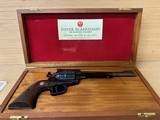 RUGER SUPER BLACKHAWK 44 MAGNUM WITH DISPLAY CASE -- 1974 -- 7.5
