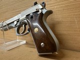 TAURUS PT99 AF 9MM SEMI-AUTO PISTOL STAINLESS, WOOD GRIPS - 10 of 19