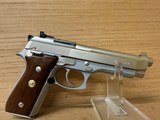TAURUS PT99 AF 9MM SEMI-AUTO PISTOL STAINLESS, WOOD GRIPS - 4 of 19