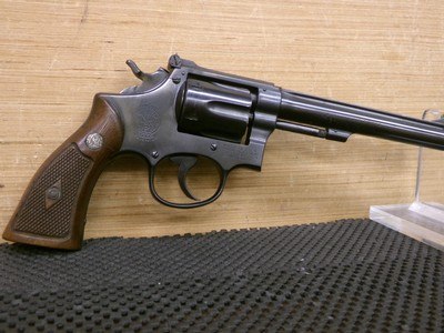 SMITH & WESSON K-22 MASTERPIECE 5 SCREW .22 LR