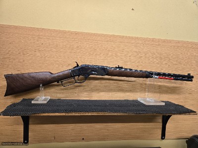 Winchester 1873 Short Rifle 44-40 - 20" - Case Hardened - Grade III Walnut