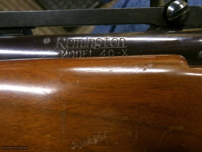 REMINGTON MODEL 40X .220 SWIFT CUSTOM SS BARREL BY CR JOINES - Image 12 of 22