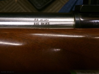 REMINGTON MODEL 40X .220 SWIFT CUSTOM SS BARREL BY CR JOINES - Image 13 of 22