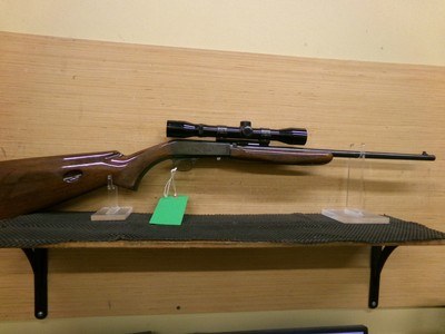 BROWNING SA-22 SEMI .22 LR WITH SCOPE