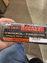 RUGER REDHAWK SS 44 MAG 7.5