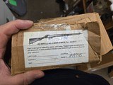 LEE ENFIELD #4 MK II .303 BRITISH RIFLE W/ BAYONET & SCABBARD MUMMIFIED - 5 of 5