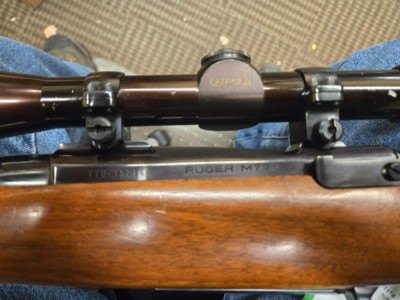RUGER M77 INTERNATIONAL FULL WOOD STOCK 308 WIN - Image 7 of 12
