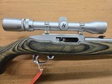 RUGER 10/22 International Mannlicher Green Laminated Stock SS .22 lr - 3 of 8