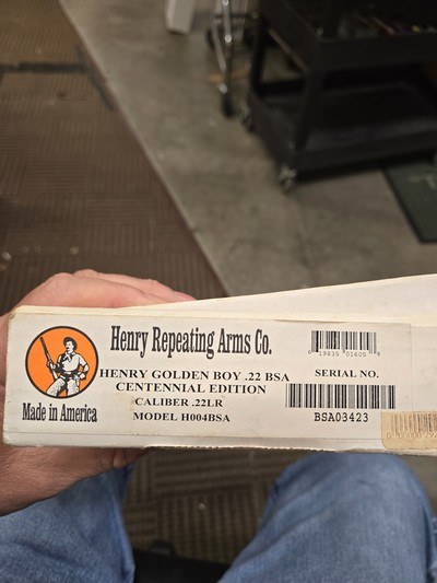 Henry Repeating Arms Golden Boy Scouts Centennial Rifle .22LR H004BSA - Image 11 of 11