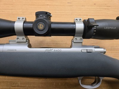 KIMBER 8400 TALKEETNA 375 H&H MAG W/ LEUPOLD VX-6HD - Image 9 of 14