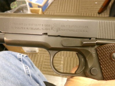 COLT U.S. PROPERITY 1911A1 U.S. ARMY 45 ACP - Image 3 of 8
