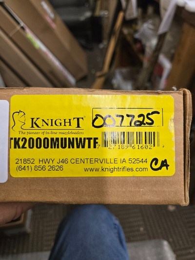 Knight TK2000 12GA Blackpowder NWTF 26