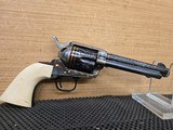 COLT SINGLE ACTION ARMY 3RD GEN 357 MAG ENGRAVED MAMMOTH IVORY GRIPS - Image 1 of 4