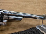 SMITH & WESSON MODEL 27-2 NICKEL .357 MAG 8 3/8
