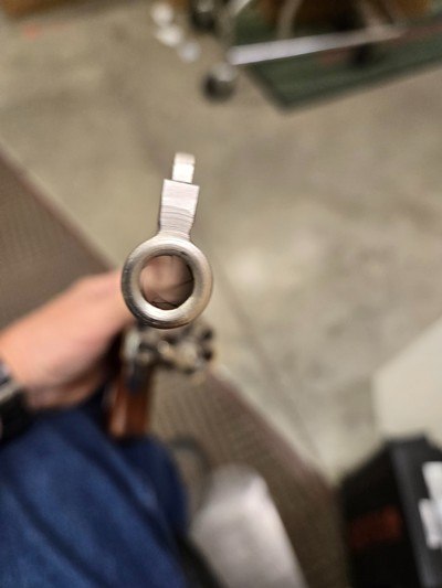 SMITH & WESSON MODEL 27-2 NICKEL .357 MAG 8 3/8