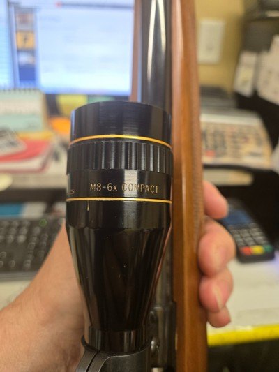REMINGTON MODEL 541-T .22 S.L.LR WITH LEUPOLD M8 6X COMPACT SCOPE - Image 3 of 3