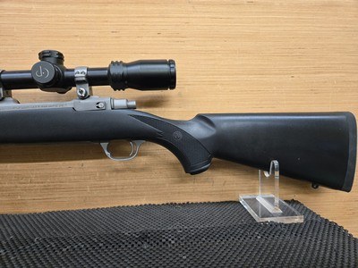 RUGER M77 HAWKEYE ALL WEATHER SS / BLK SYN 300 WIN MAG - Image 5 of 8