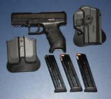 Walther PPX M1 9mm with Case, Three Magazines, Holster & Double Magazine Holder - 1 of 10