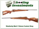 Weatherby Mark V Custom Shop 300 Wthy Mag! - 1 of 4