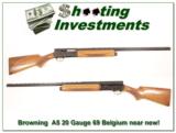 Browning A5 Magnum 20 Gauge 69 Belgium as new - 1 of 4