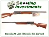 Browning A5 Light 12 Invector Exc Cond! - 1 of 4