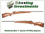 Weatherby Mark V 270 Wthy Mag Exc Cond! - 1 of 3