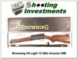 Browning A5 Light 12 NIB 28in Invector - 1 of 4