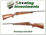 Browning A-Bolt 22 LR Exc Cond! - 1 of 4