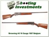 Browning A5 16 Gauge 57 Belgium 28in Modified - 1 of 4