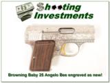 Browning 25 Auto Angelo Bee engraved Renaissance custom - 1 of 5