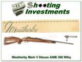 Weatherby Mark V Deluxe 300 ANIB ! - 1 of 4