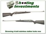 Browning A-bolt Stainless Stalker 375 H&H - 1 of 4