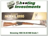 Browning 1895 30-40 Krag Grade 1 and 6 set Same Serial numbers - 5 of 8